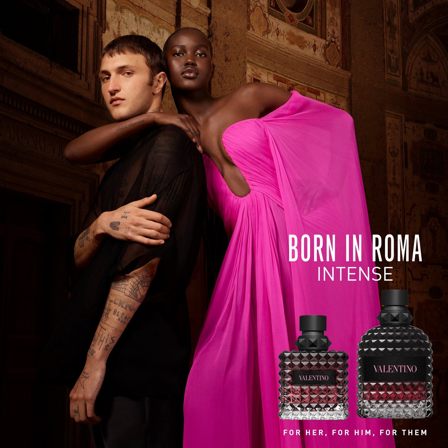 Valentino Donna Born In Roma Intense Eau de Parfum For Women (Various Sizes)