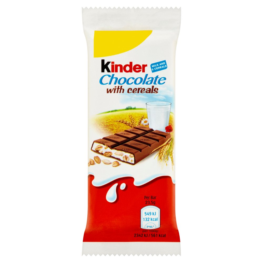 Kinder Country Chocolate Bar PMP 23.5g (Box of 40)