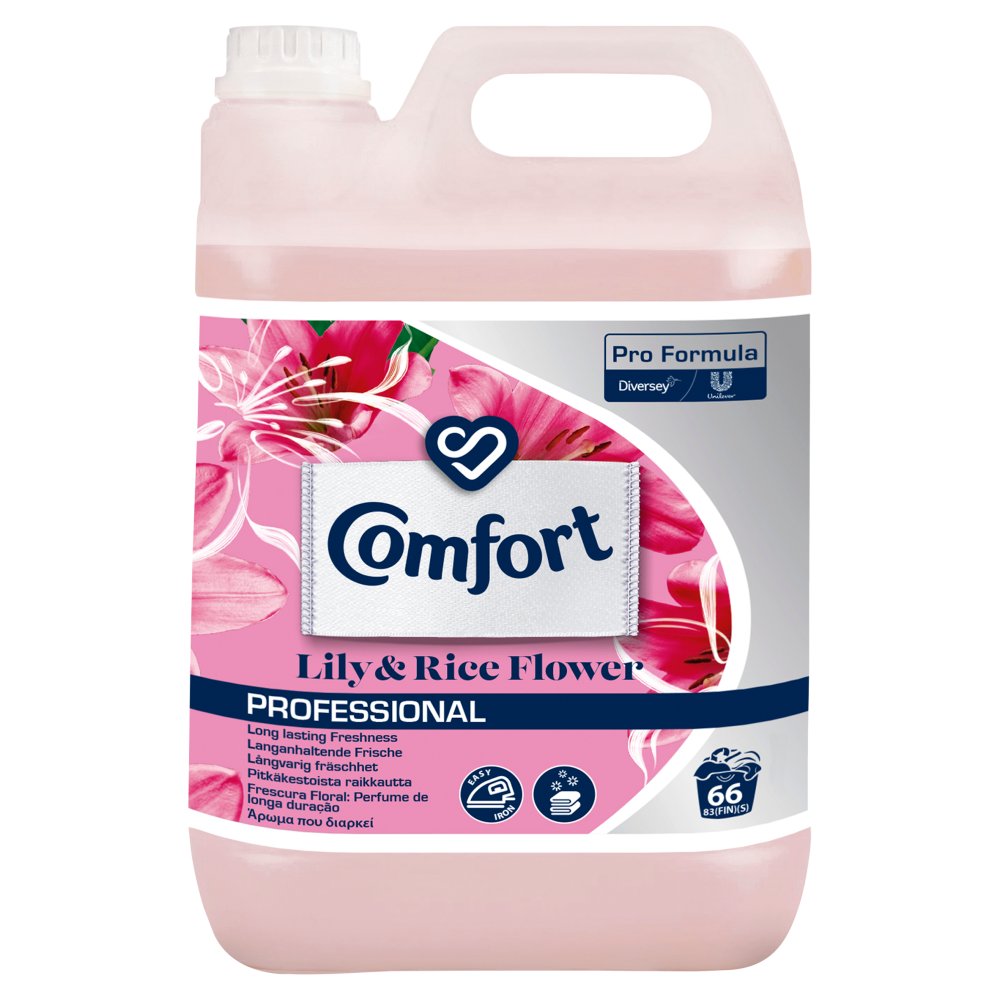 Comfort Professional Formula Lily & Rice Flower Fabric Softener 5Ltr