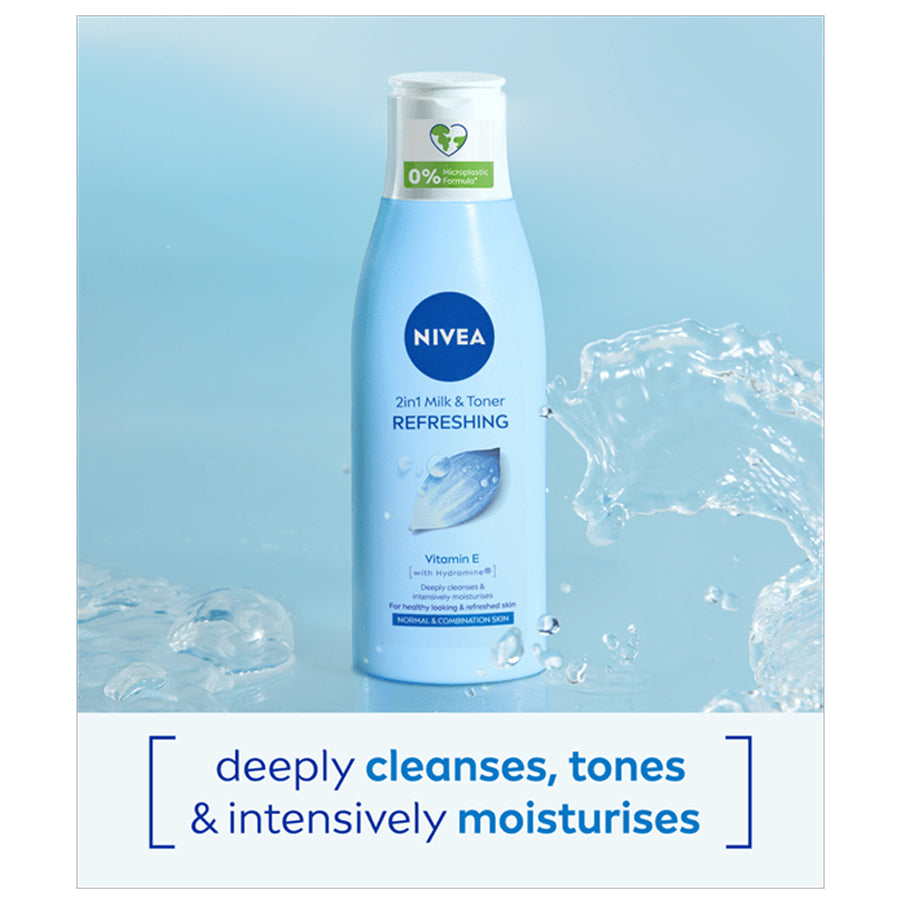 Nivea 2in1 Milk & Toner Refreshing 200ml