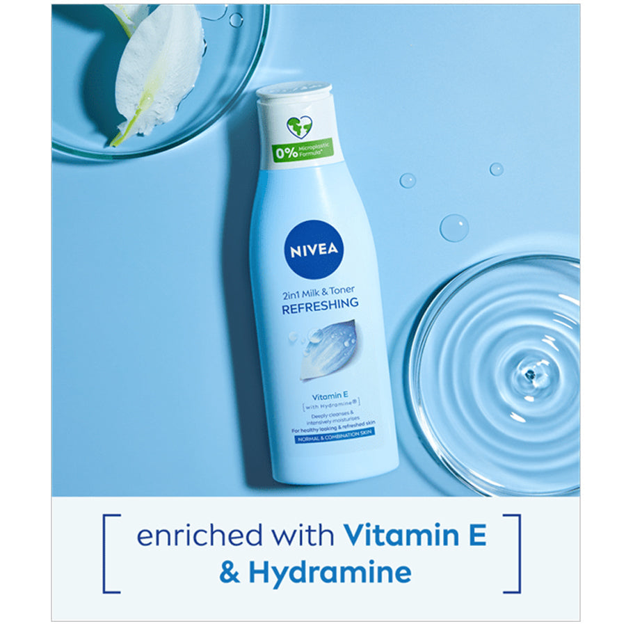 Nivea 2in1 Milk & Toner Refreshing 200ml