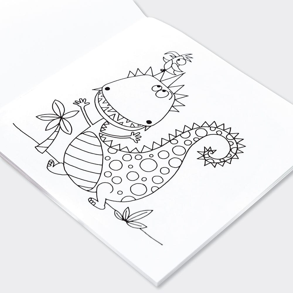 Colouring Book - Dinosaur