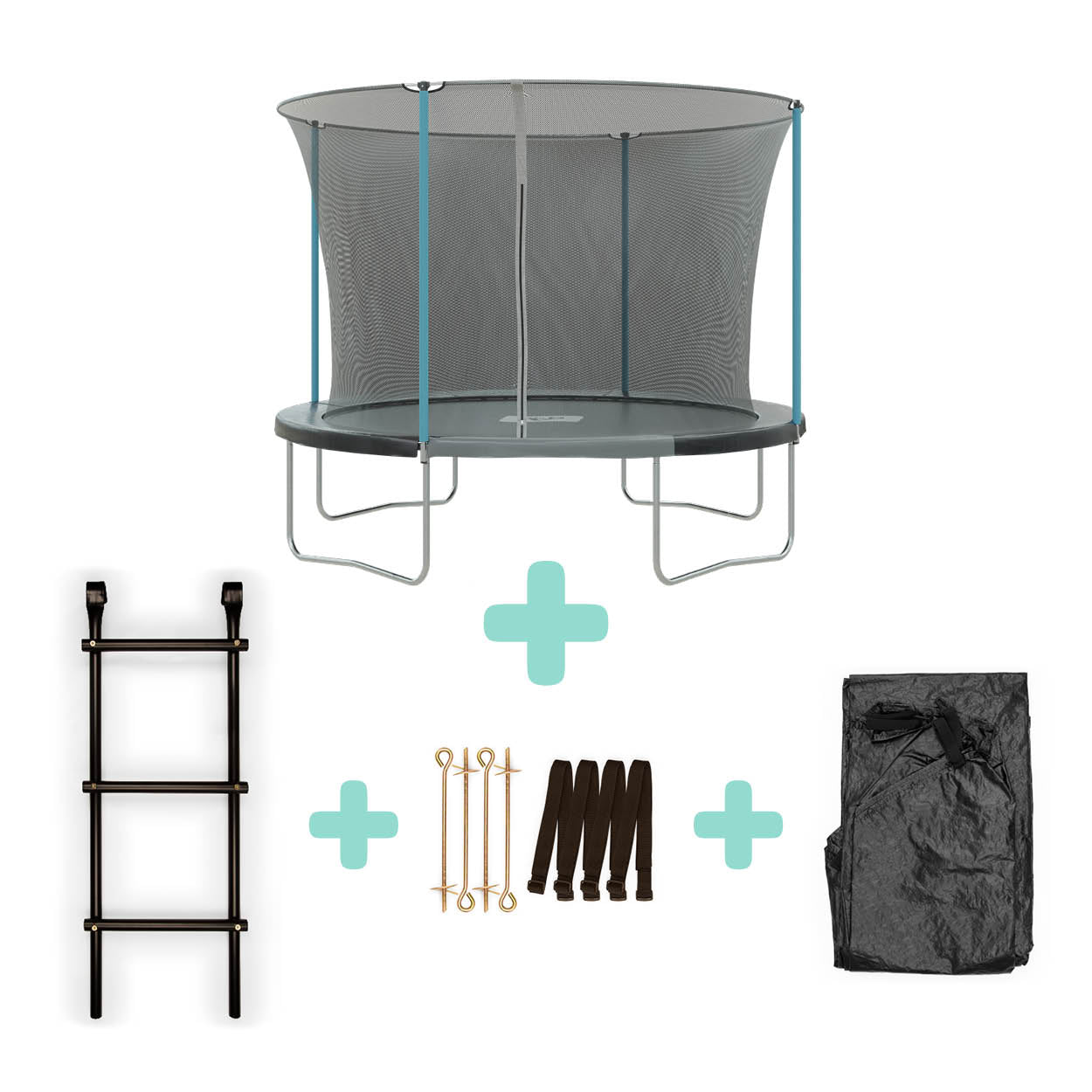 TP Up All In One 10ft Trampoline Bundle