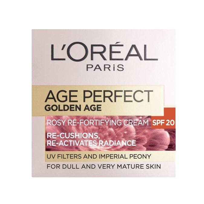 L'Oréal Paris Age Perfect Golden Age Rosy Re-Fortifying Day Cream SPF20 50ml