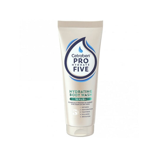 Cetraben Pro Hydrate Five Hydrating Body Wash for Dry Skin 250ml
