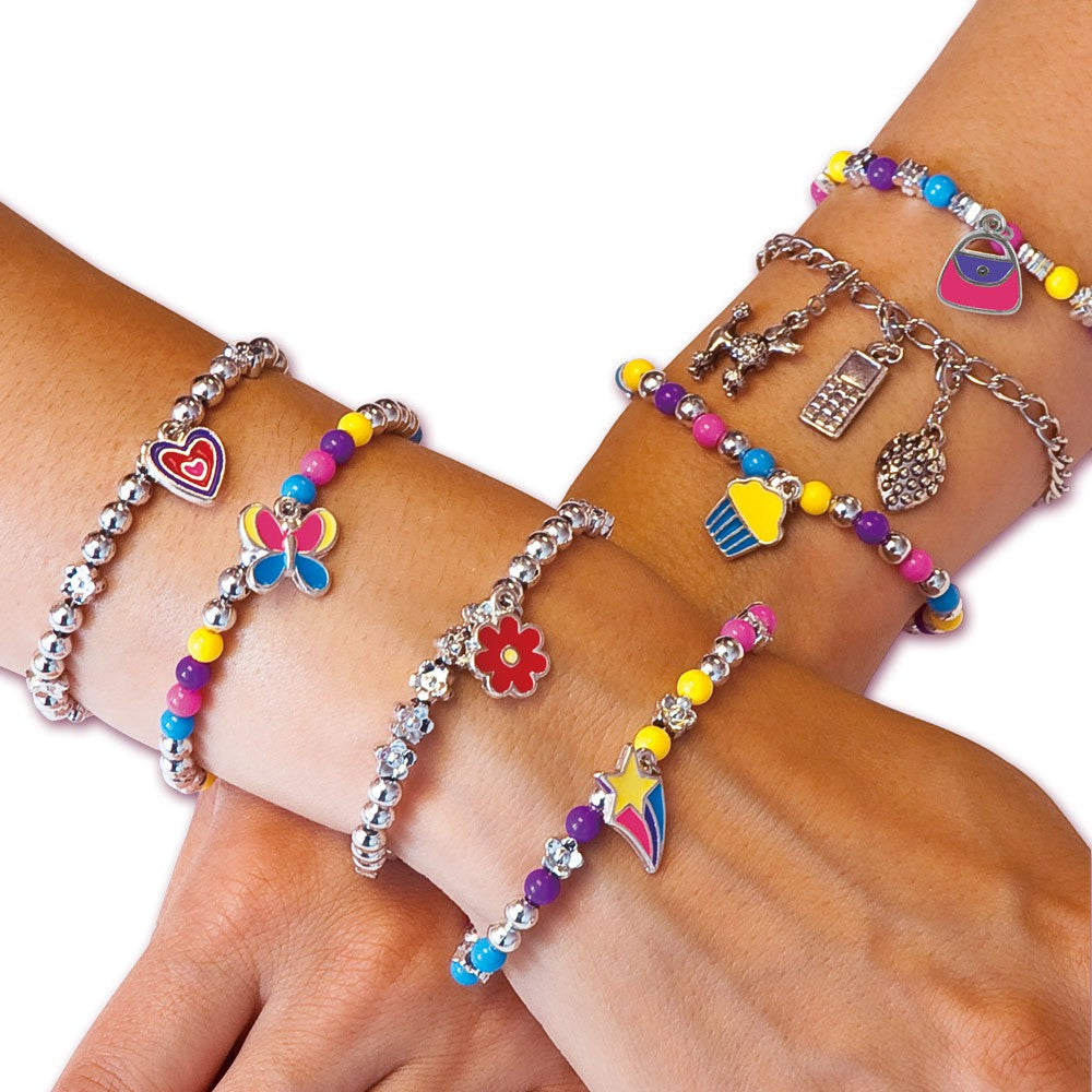 Children's Craft Set - create Charm Bracelets