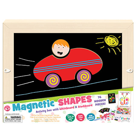 Magnetic Shapes Activity Box - creative travel set