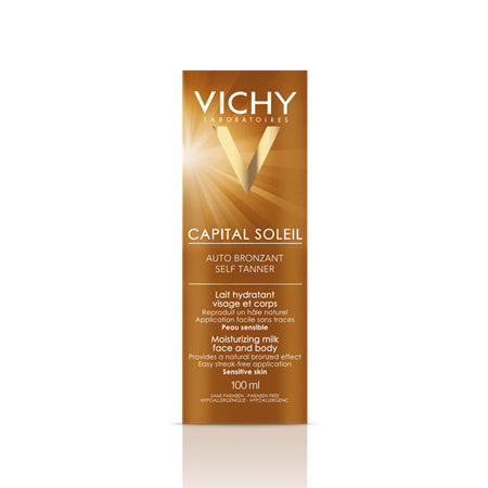 Vichy Capital Soleil Self-Tanning Milk Body & Face 100ml