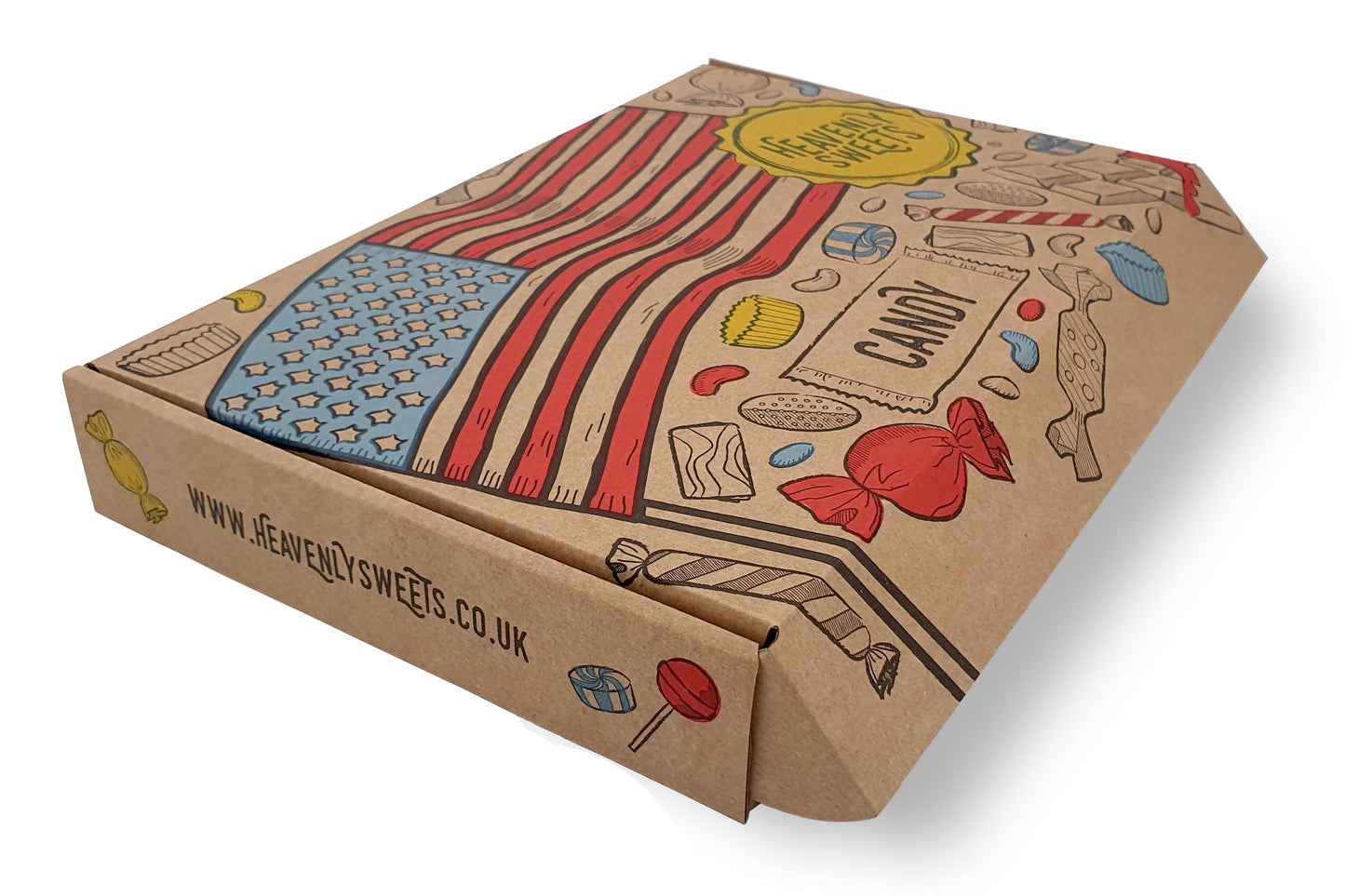 American Sweets & Chocolate Mixed Hamper - Large