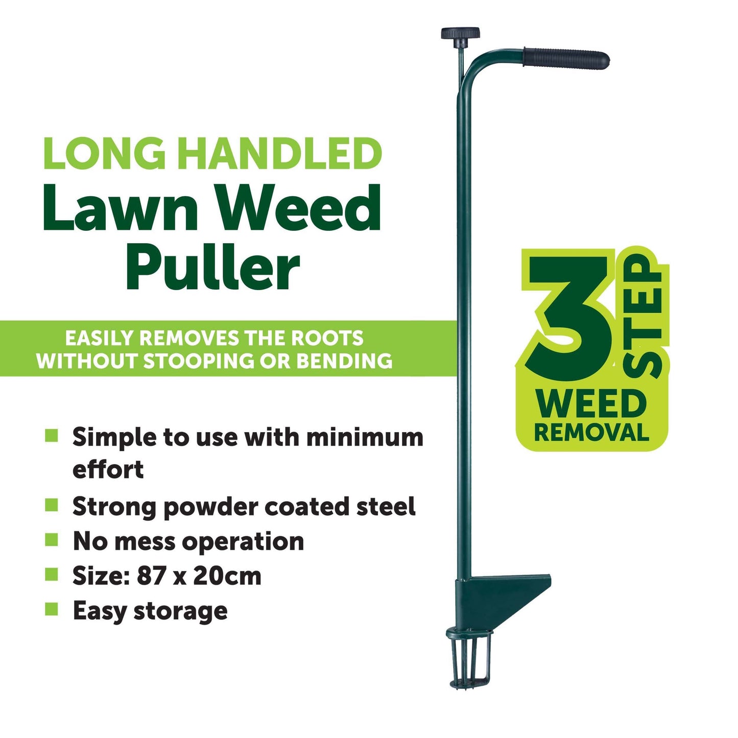 Steel Weed Puller Root Remover