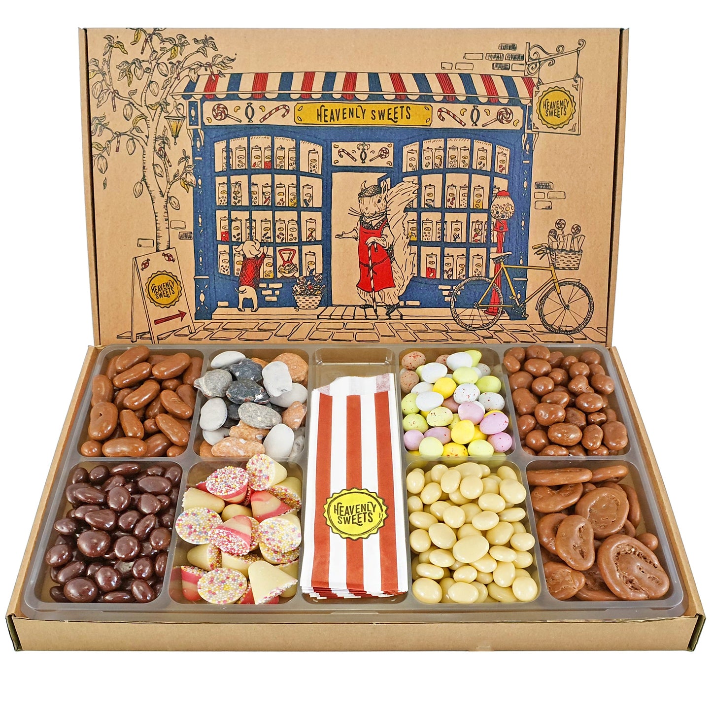 Chocolate Pick and Mix Sweets Gift Box - 1.2kg