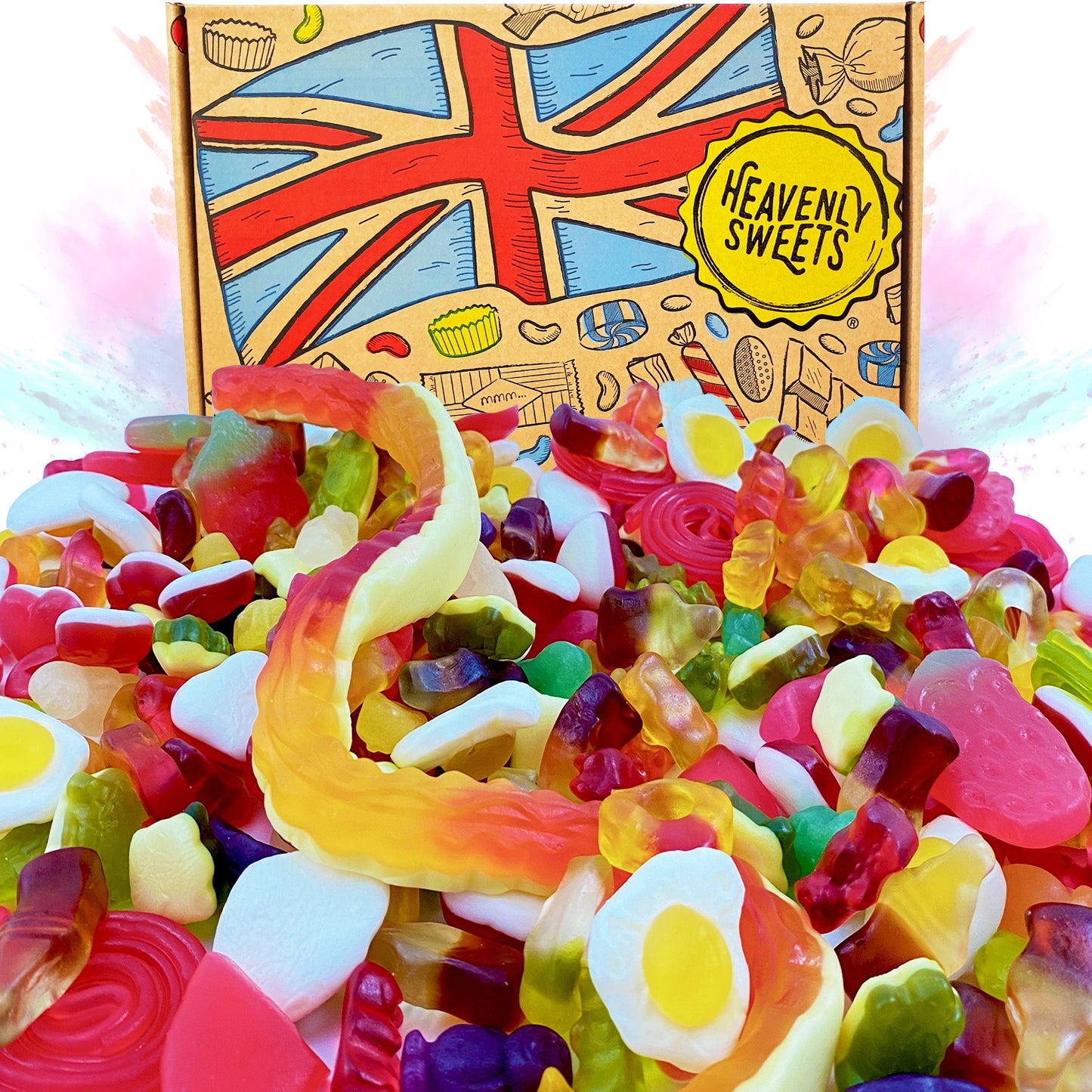 Jelly Sweets Gift Box - Pick and Mix Sweets