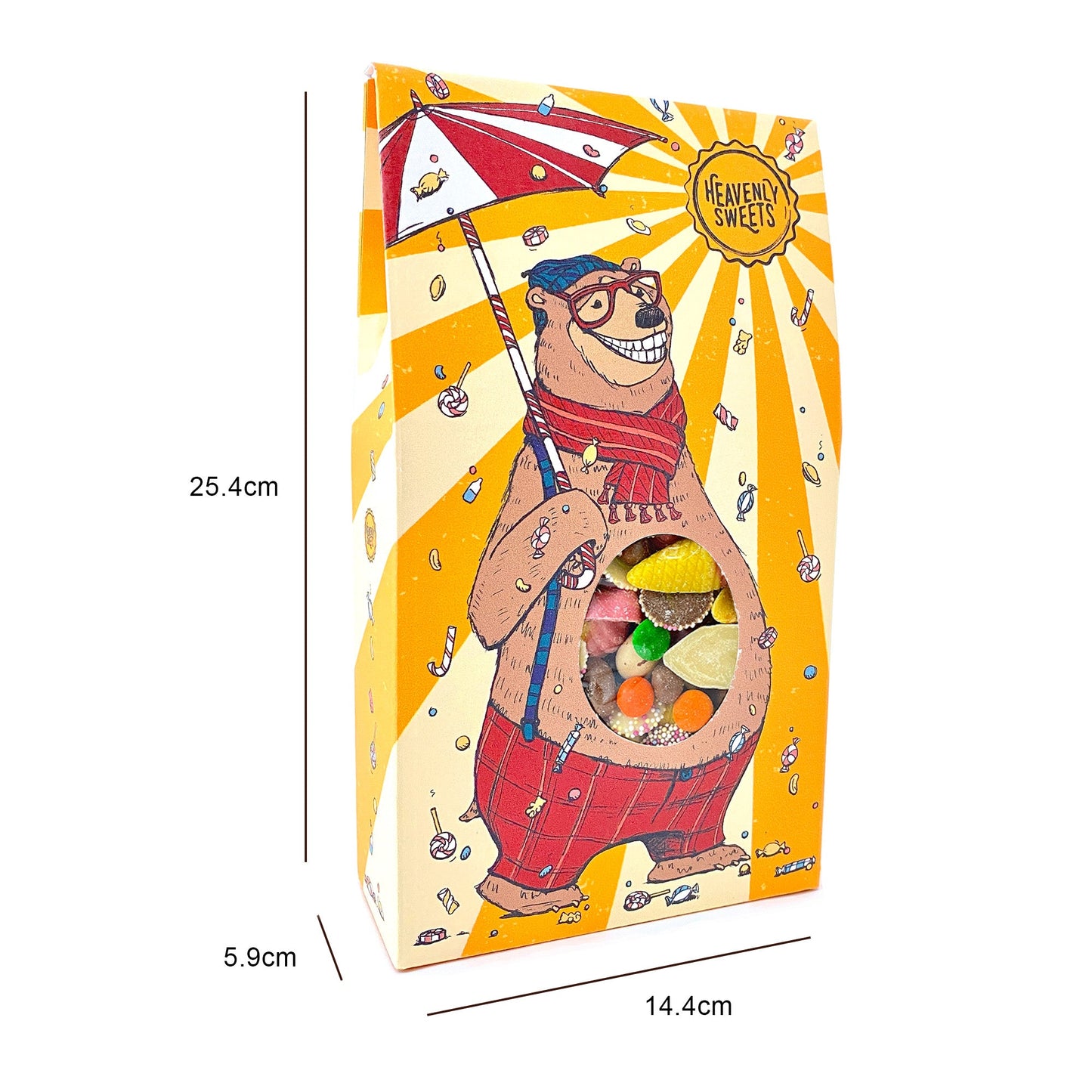 Chocolate Pick & Mix Bear Gift Box 850 grams