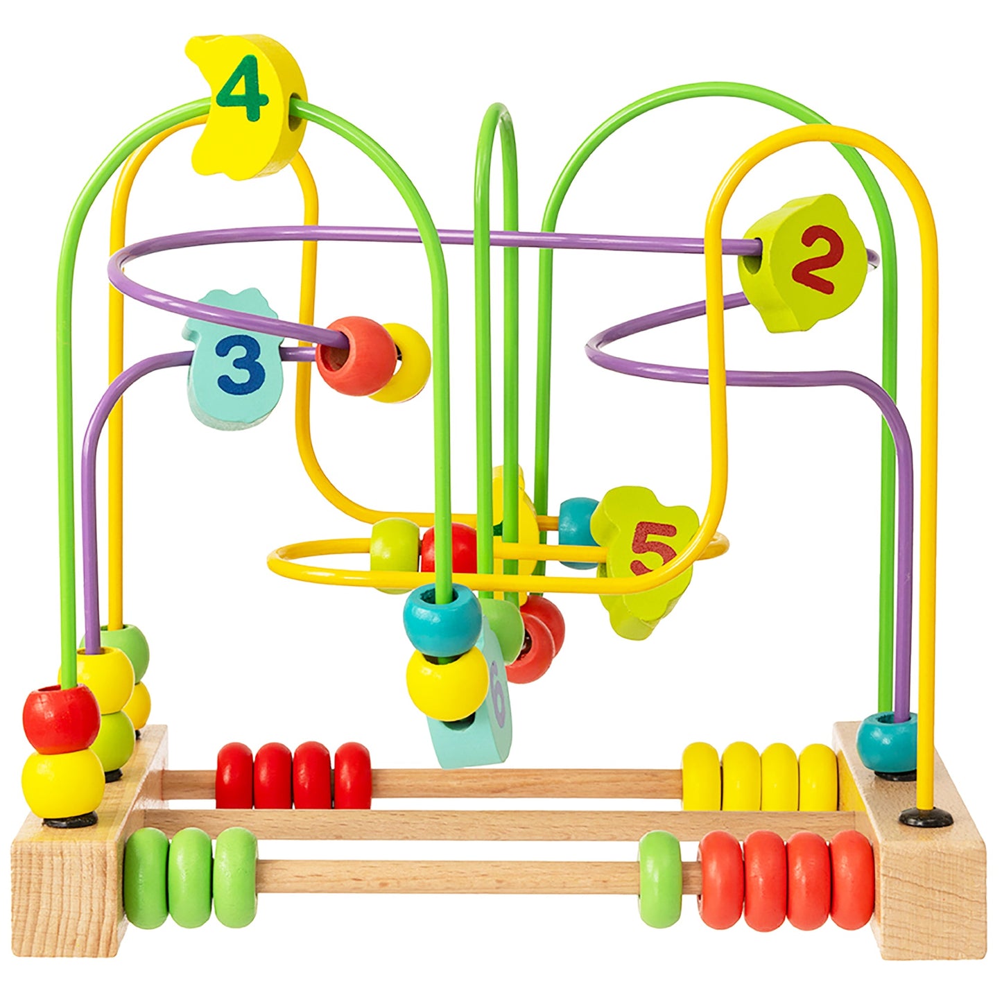 WoodWorks Bead Maze Activity Cube
