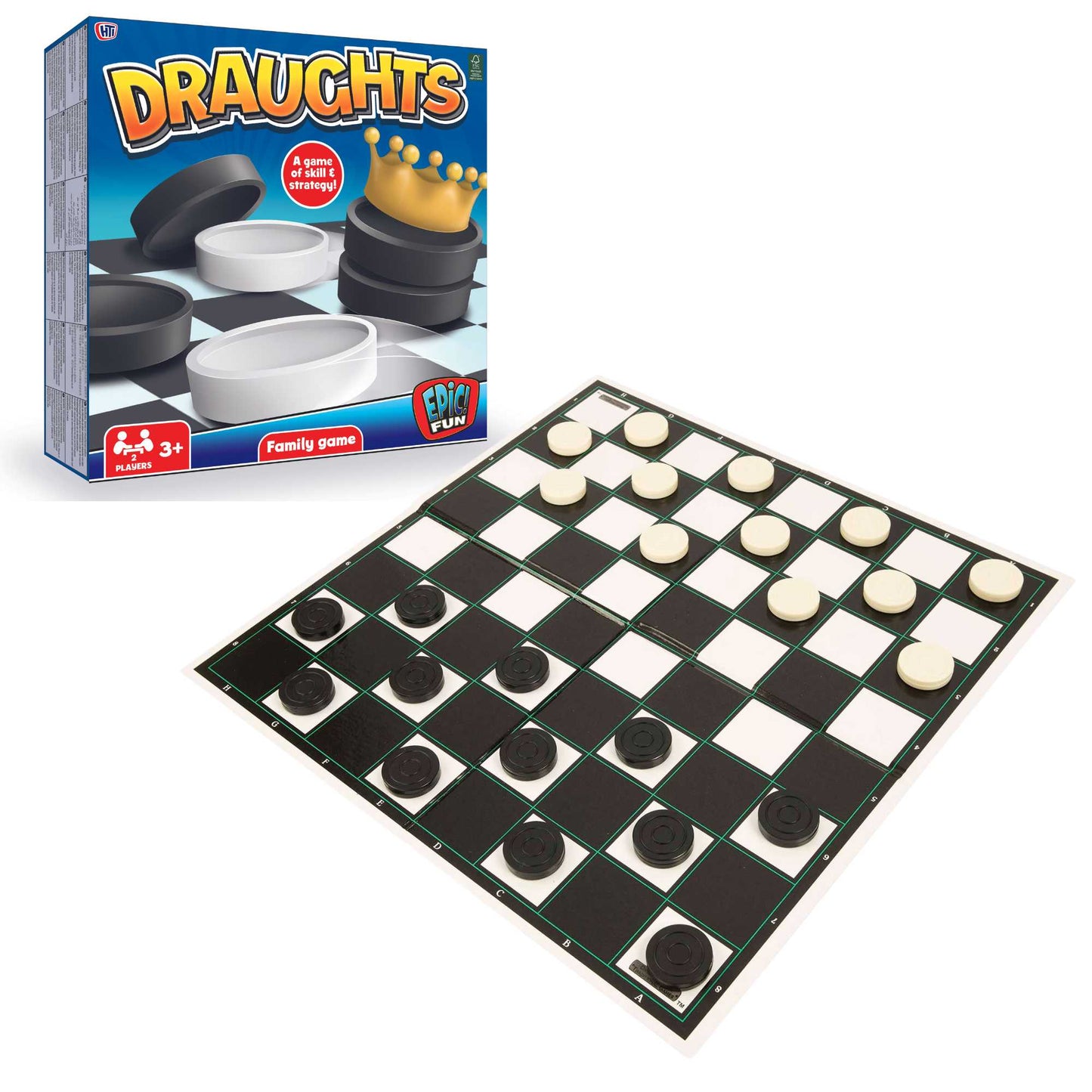 Kids Draughts Set Game