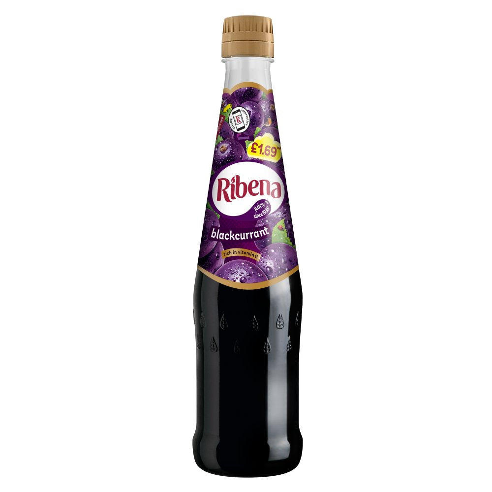 Ribena Blackcurrant, 600ml (Case of 6)