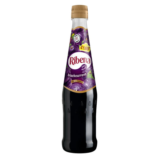 Ribena Blackcurrant, 600ml (Case of 6)