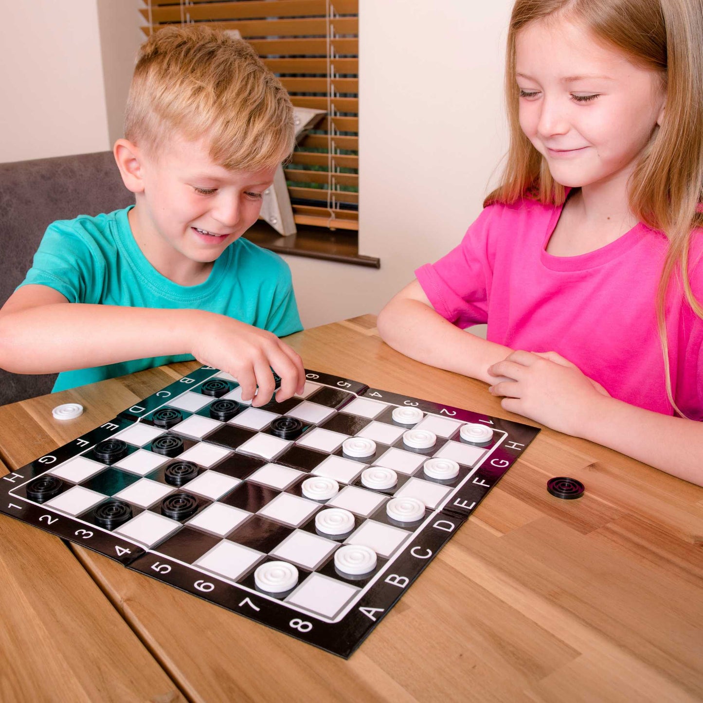 Kids Draughts Set Game