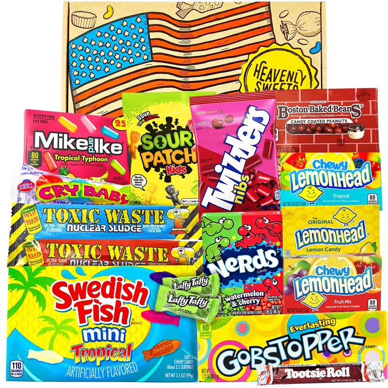 American Vegetarian Sweet Hamper - Medium