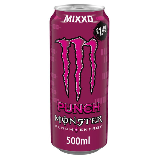 Monster Mixxd Punch Energy Drink PMP 500ml (Case of 12)