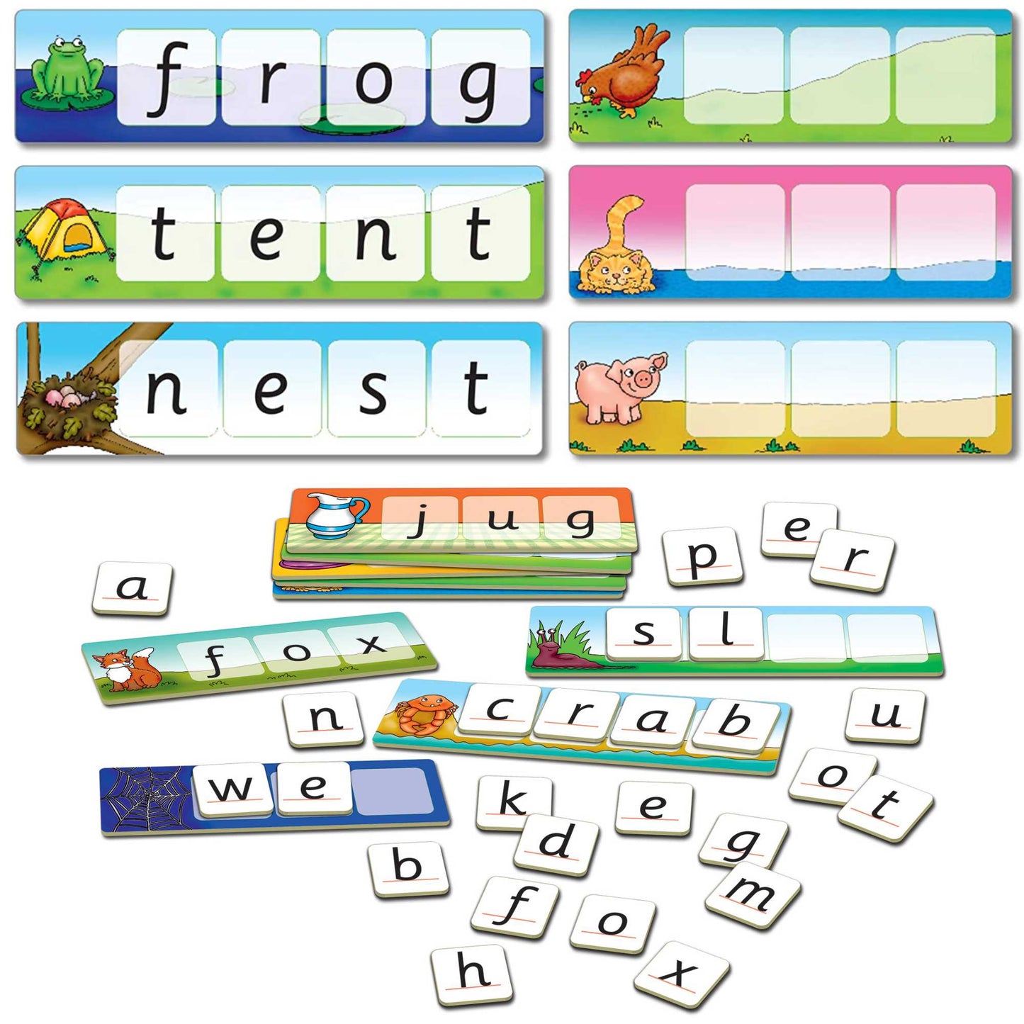 Orchard Match & Spell Game