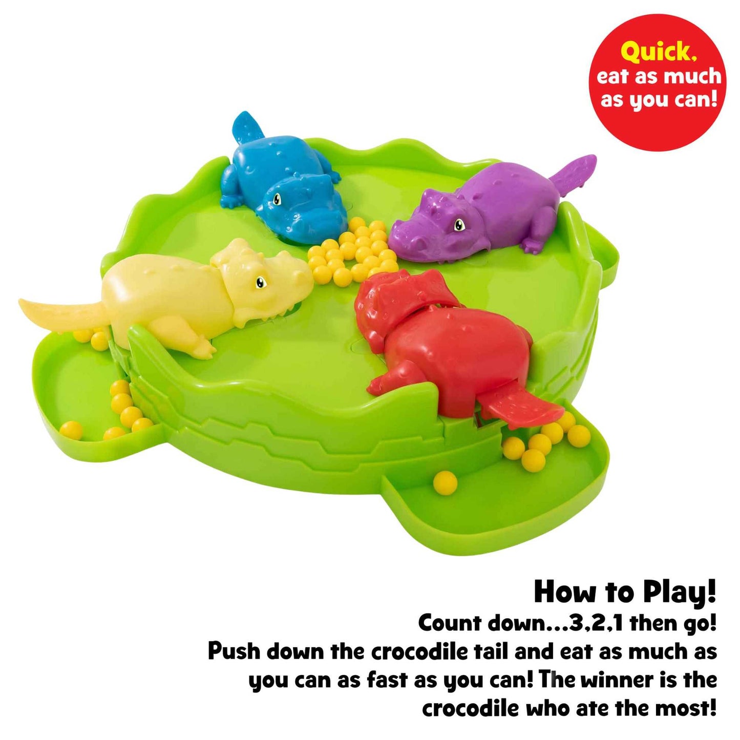 Chompin' Crocs Family Board Game