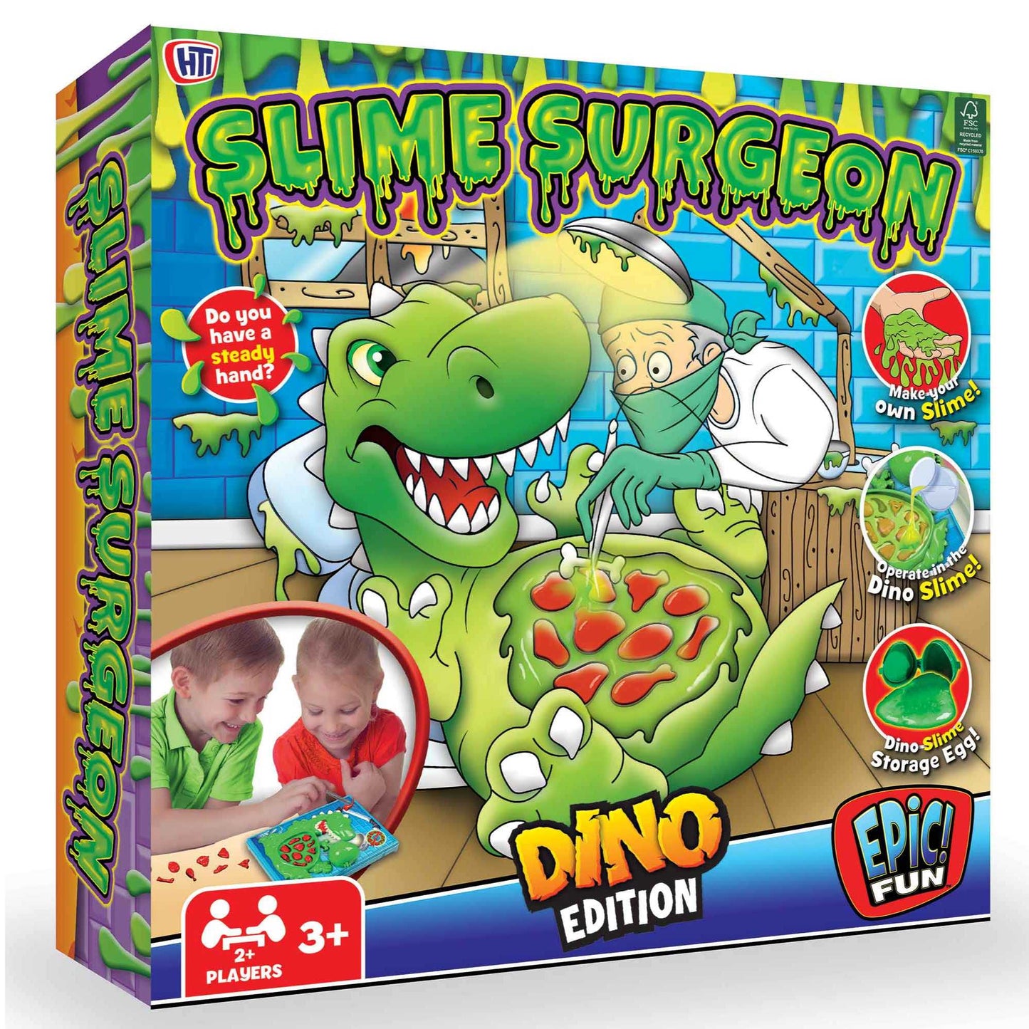 Slime Surgeon Game | Dinosaur Edition