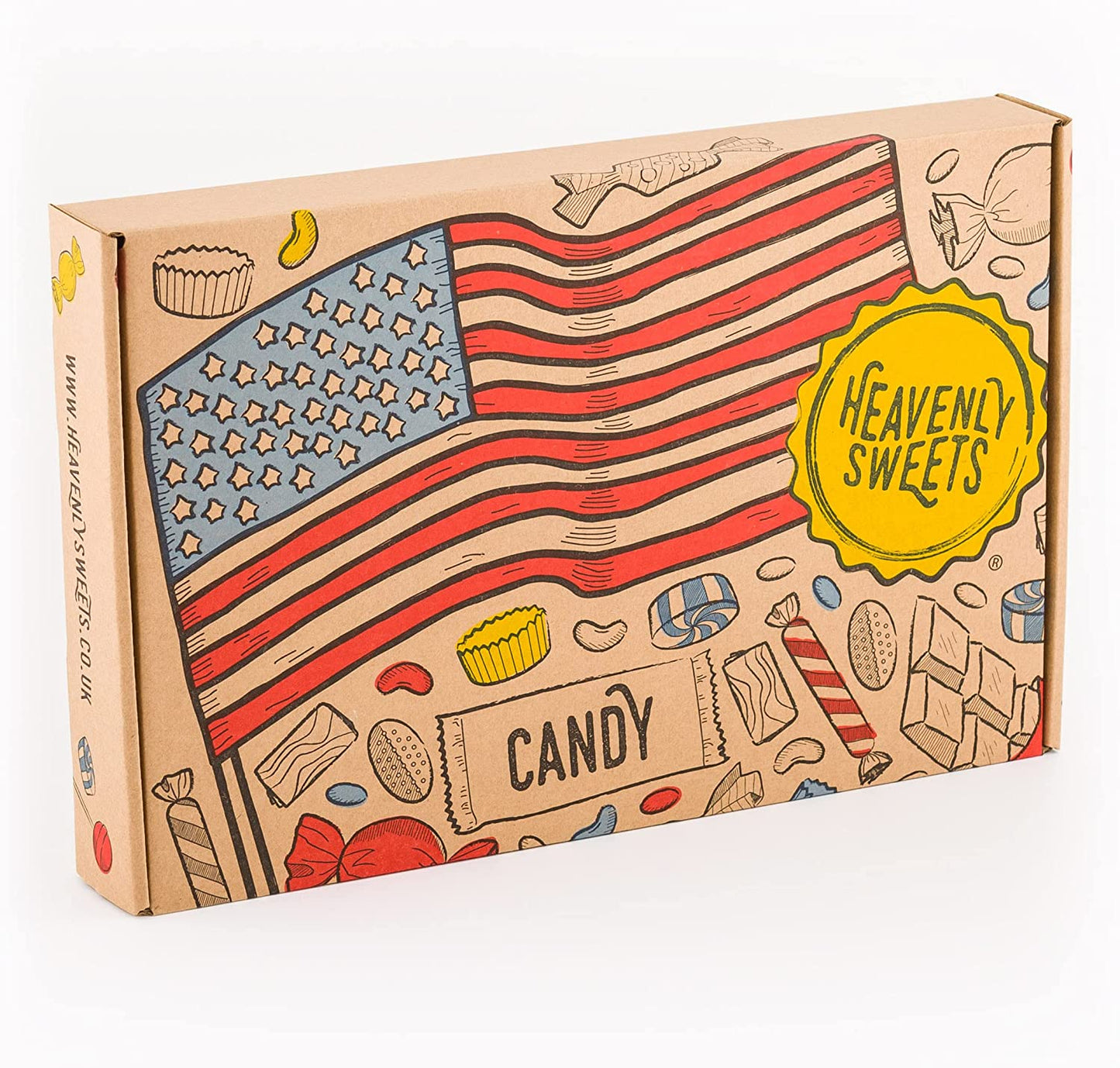 American Party Mix Candy Box - Large