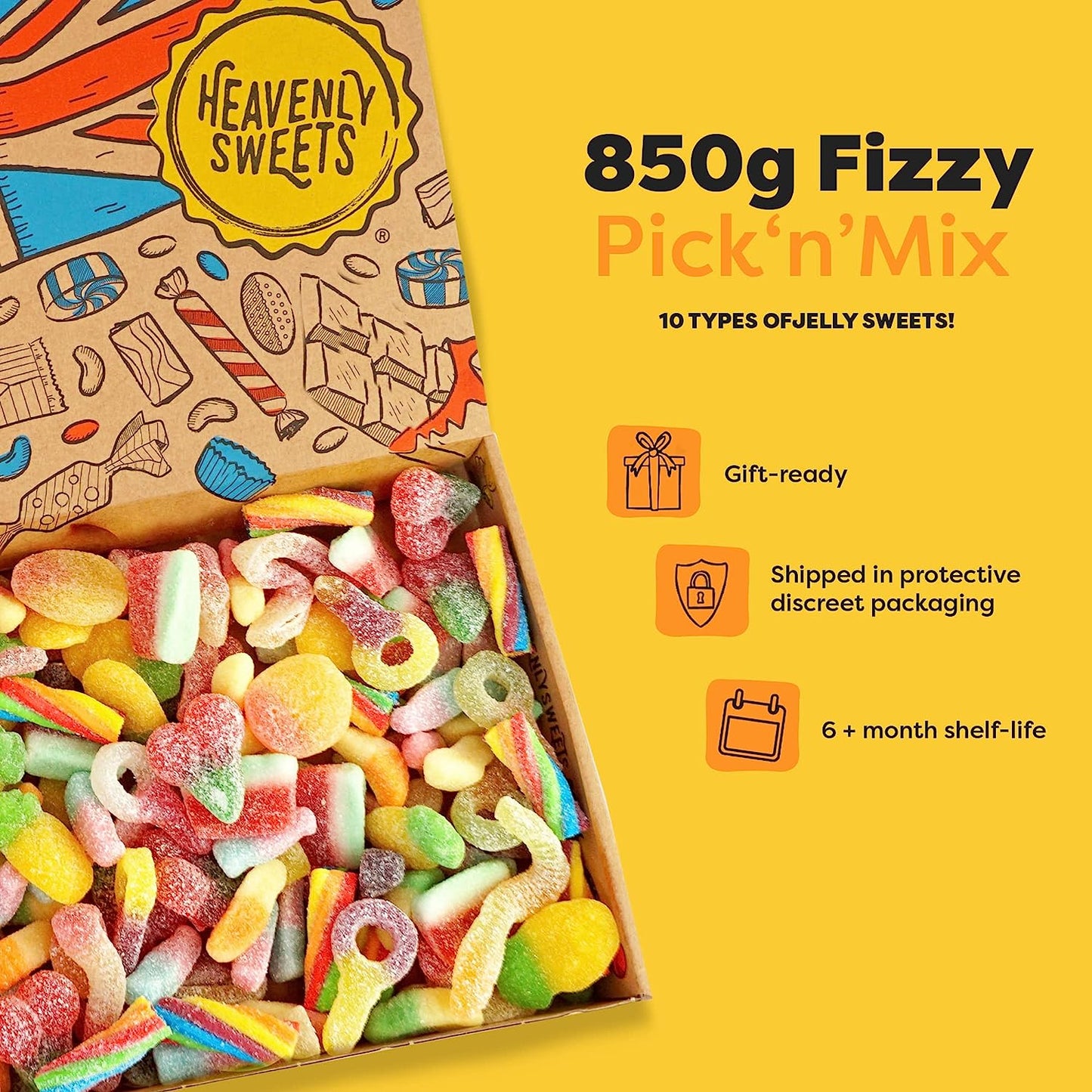 Fizzy Sweets Pick and Mix Gift Box