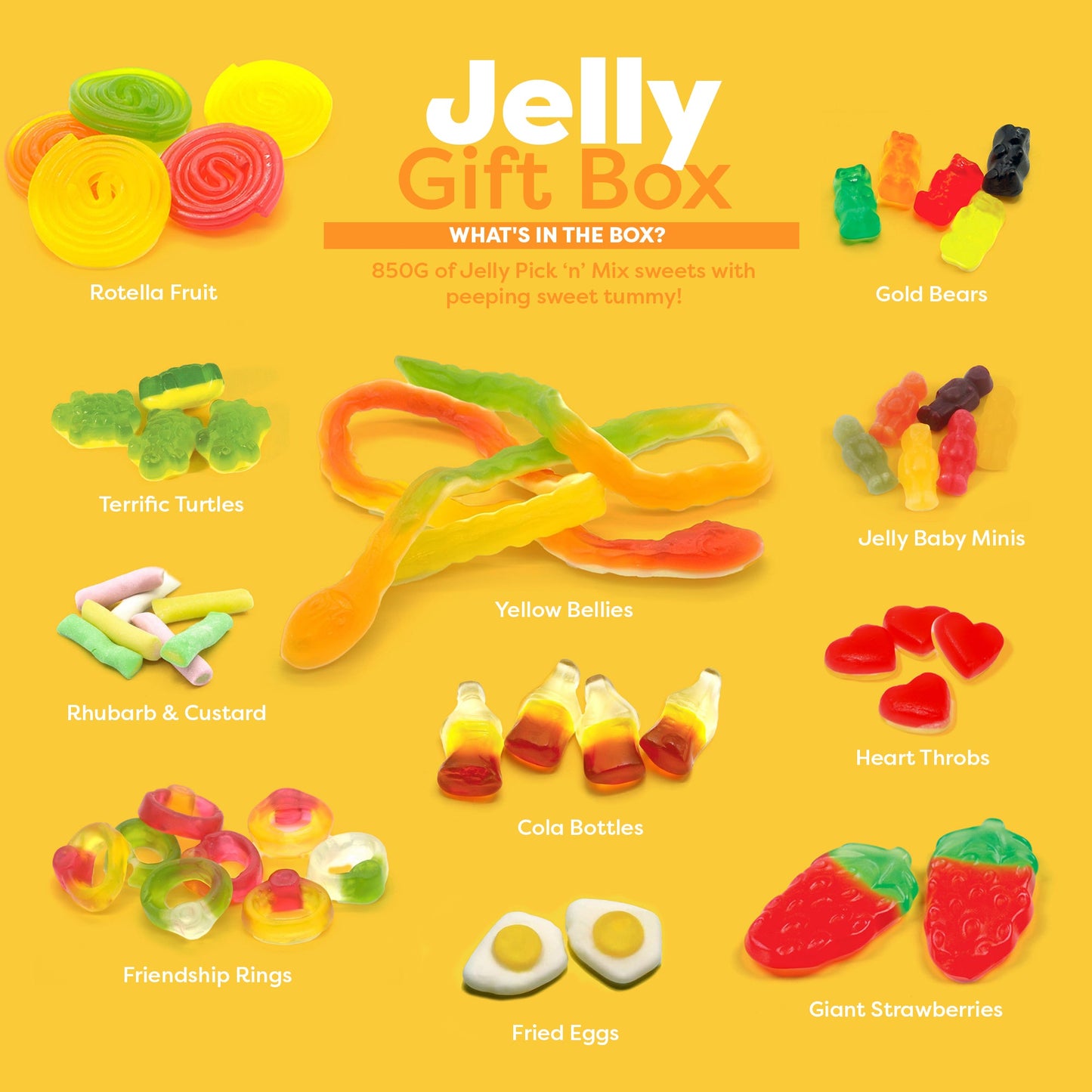 Jelly Sweets Gift Box - Pick and Mix Sweets
