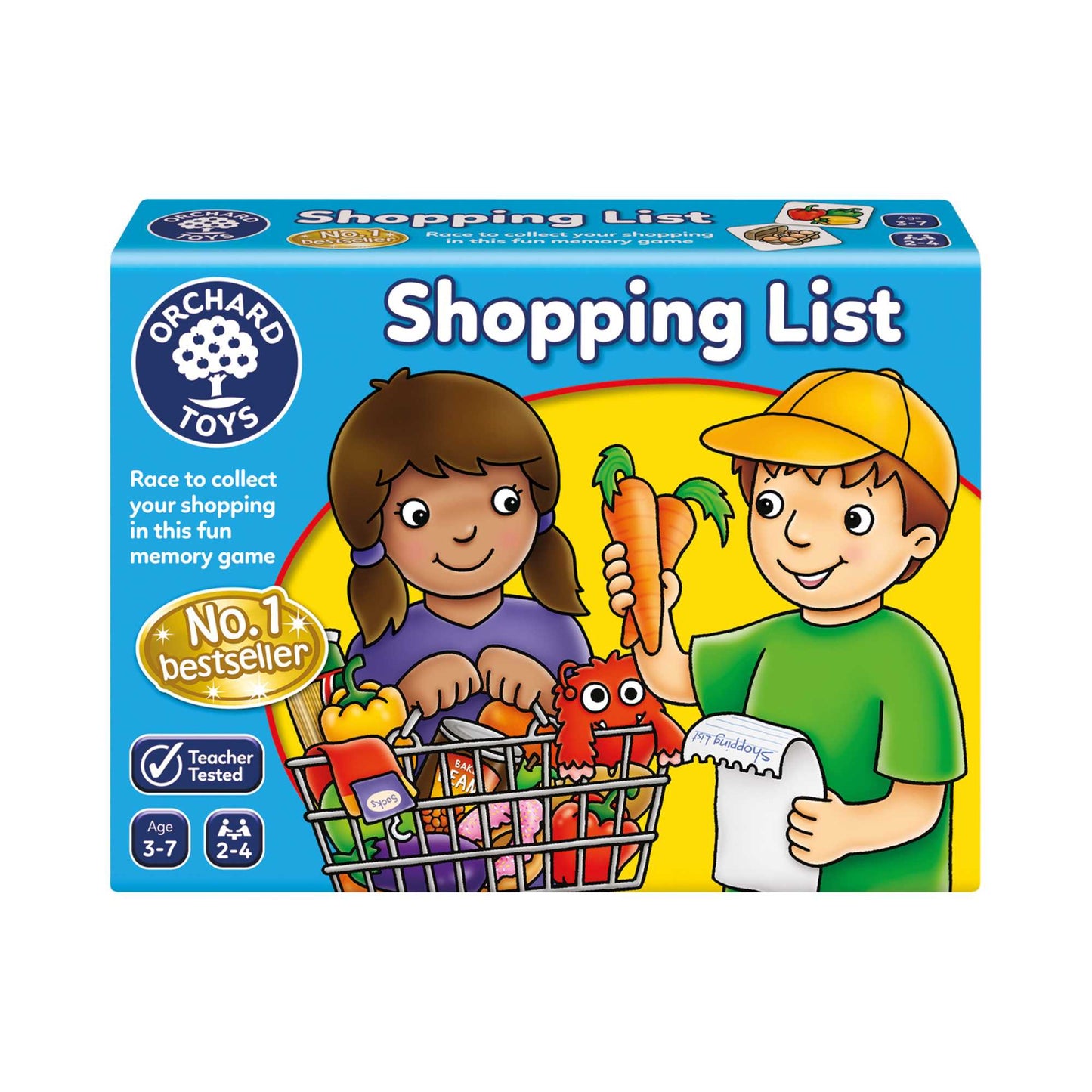 Orchard Shopping List Childrens Card Game