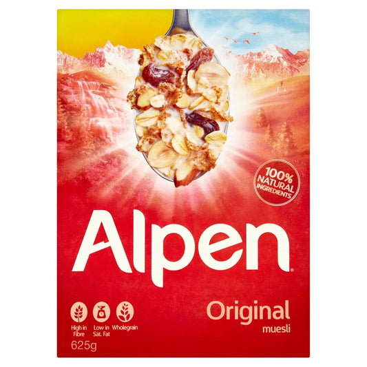 Alpen The Original Swiss Style Muesli, 550g PMP (Case of 6)