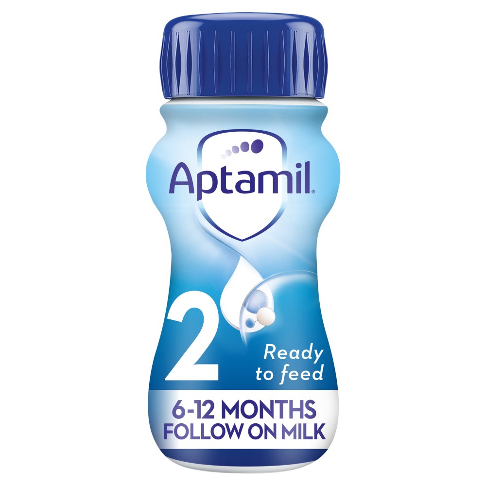 Aptamil 2 Follow On Milk 6-12 Months 200ml (Case of 12)