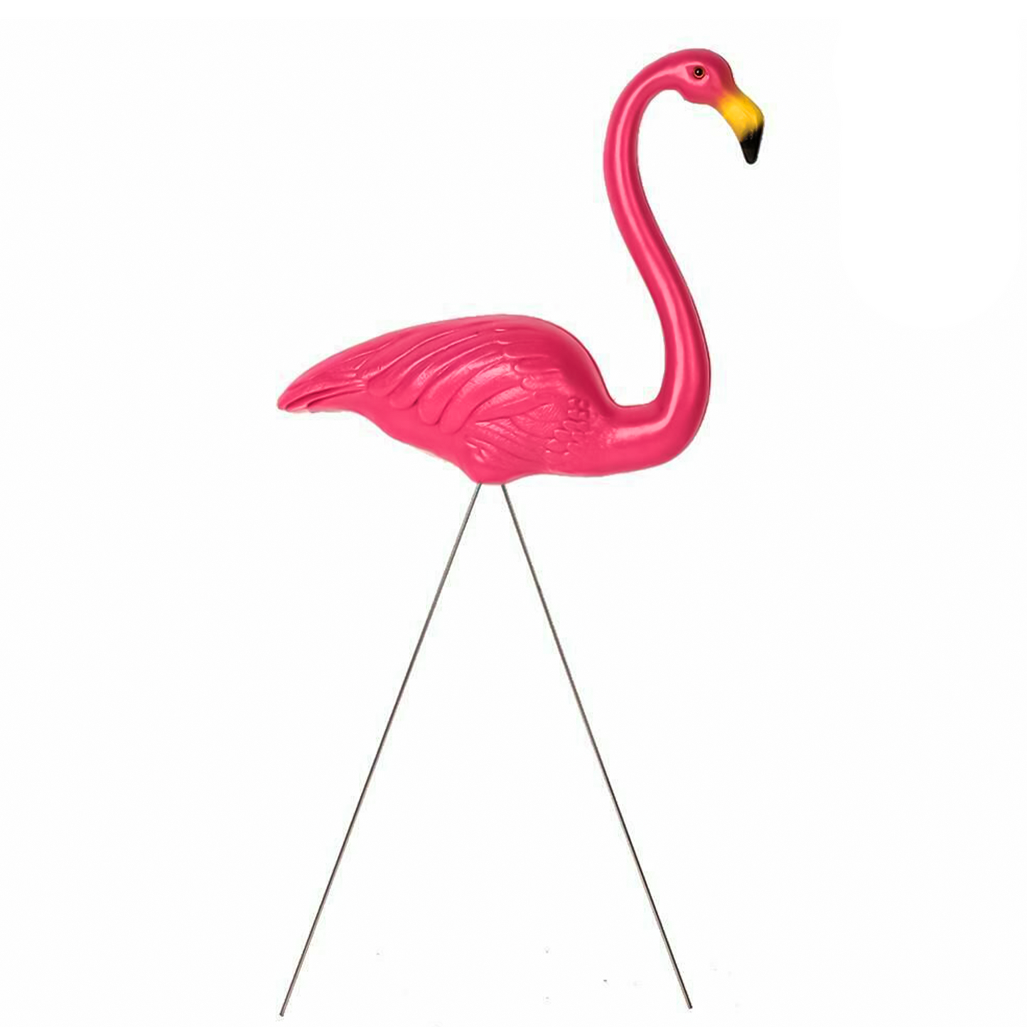 2-Pcs Garden Pink Flamingo Bird