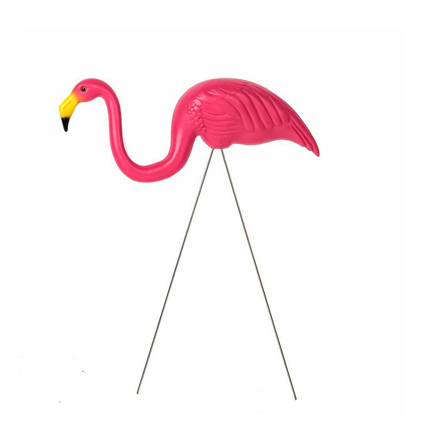 2-Pcs Garden Pink Flamingo Bird