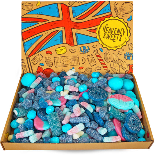 Pick 'n Mix Sweets Gift Box - Large Mixed Blue
