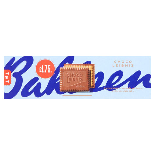 Bahlsen Choco Leibniz Milk 125g (Case of 12)