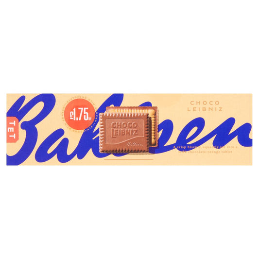 Bahlsen Choco Leibniz Orange 125g (Case of 12)