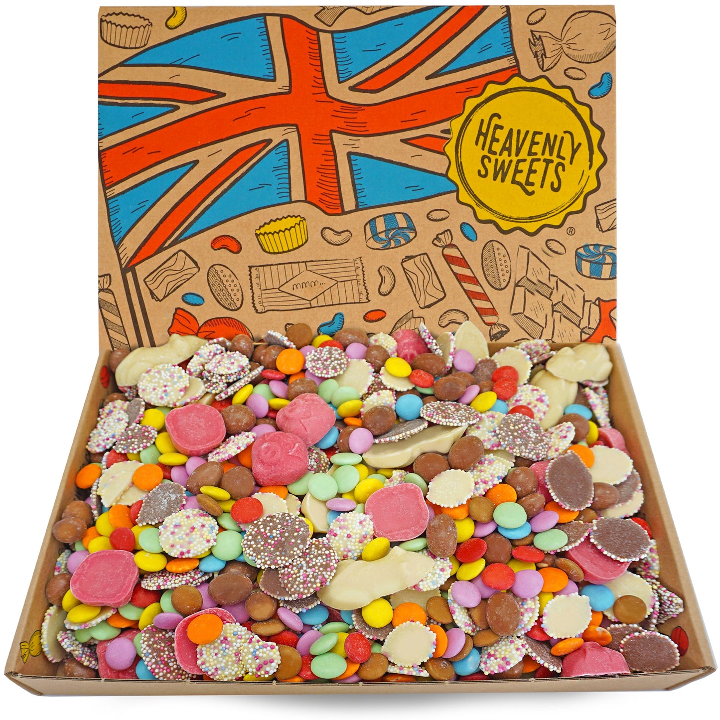 Chocolate Pick and Mix Sweets Gift Box 800g