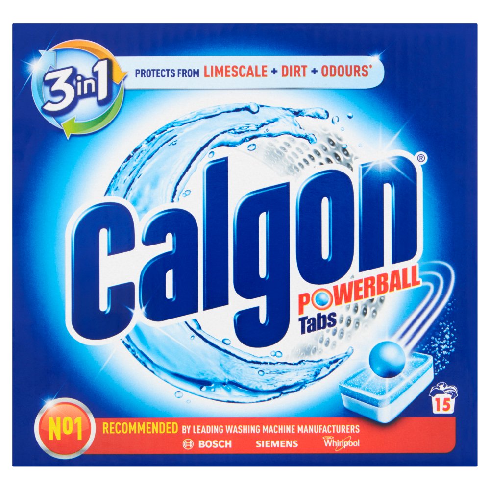 Calgon 15 Tablets (Case of 7 Total 105 Tablets)