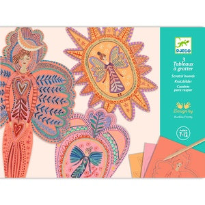 Djeco Scratch Boards - Angels