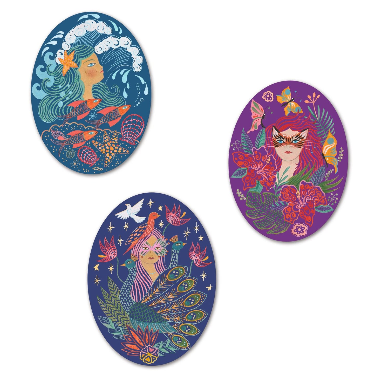 Djeco Scratch Boards - Nymphs