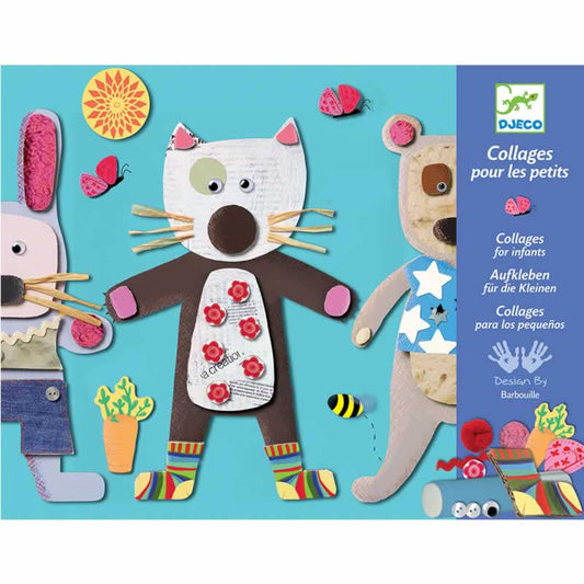 Djeco Art for Kids Collage Set for Little Ones