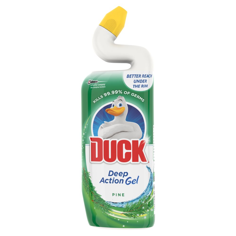 Duck Deep Action Gel Toilet Liquid Cleaner Pine 750ml