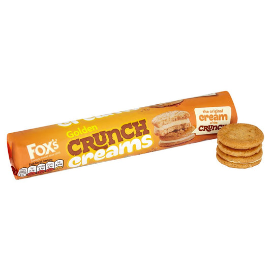 Fox's Favourites Crunch Creams Golden 200g (Case of 12)