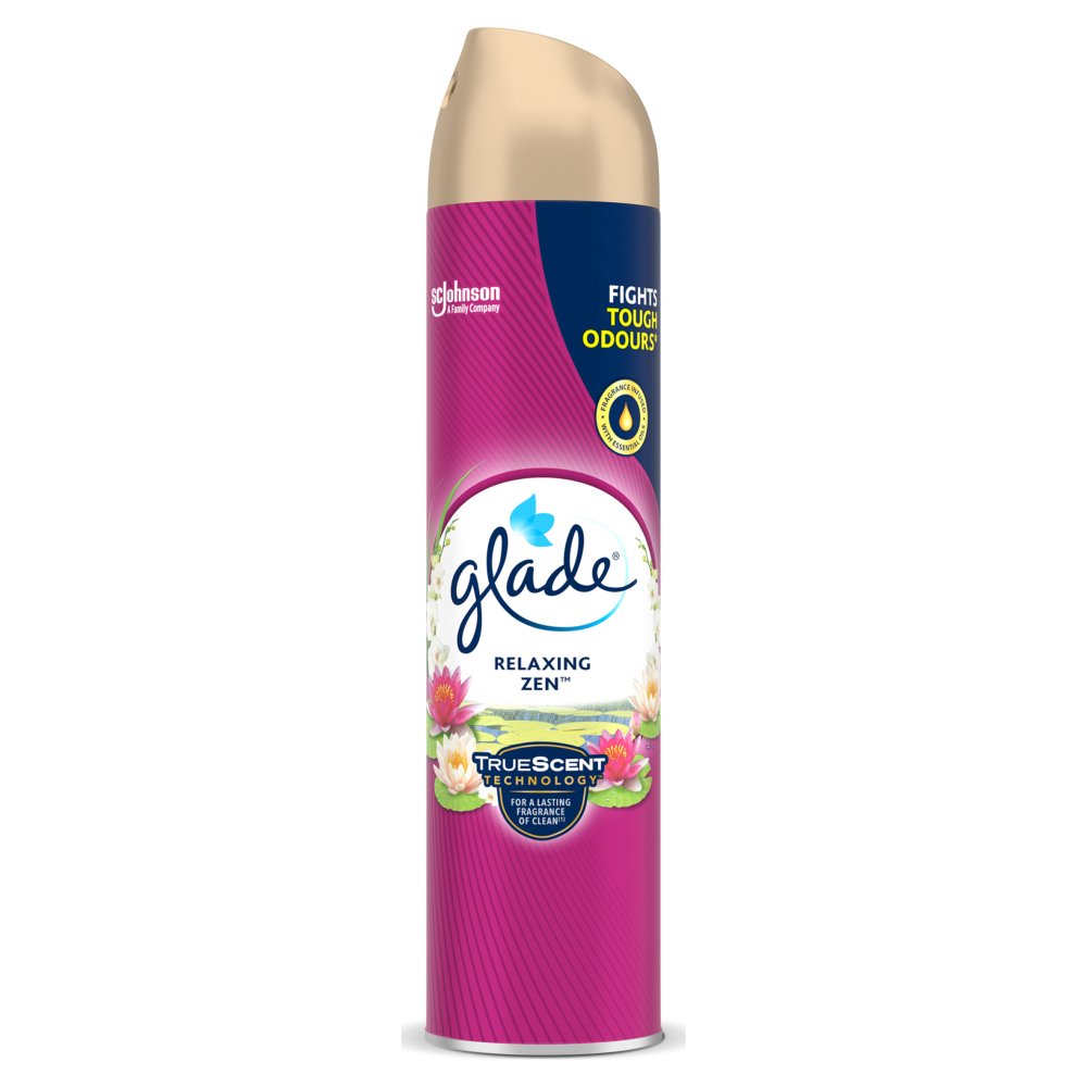 Glade Aerosol Relaxing Zen Air Freshener 300ml