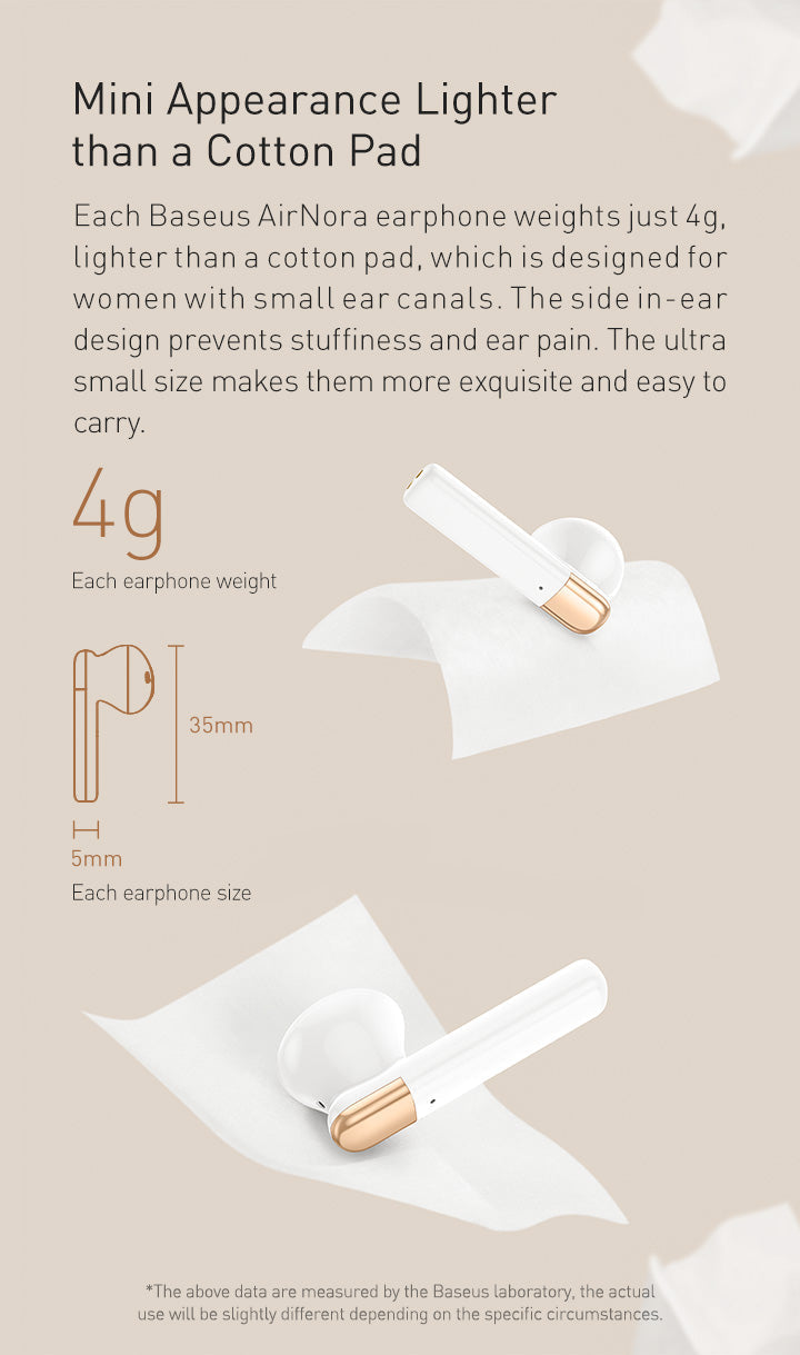Baseus AirNora Encok True Wireless Earphones -  W2