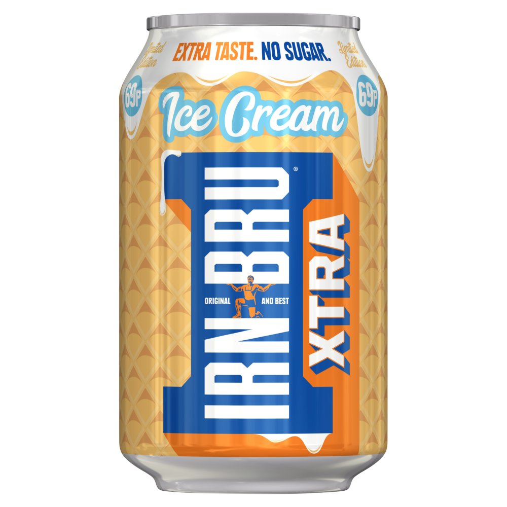 Irn-Bru Xtra Limited Edition Ice Cream PMP 330ml (Case of 24)