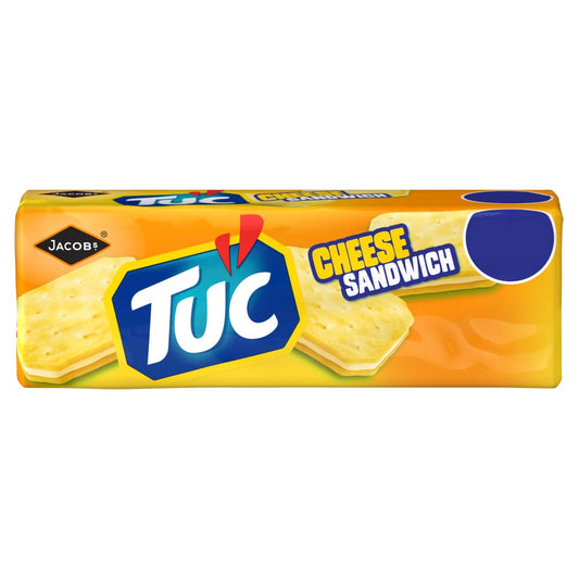 Jacob's TUC Cheese Sandwich Crackers PMP 150g (Box of 12)