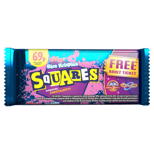 Kellogg's Rice Krispies Squares Chocolate 36g (Box of 30)